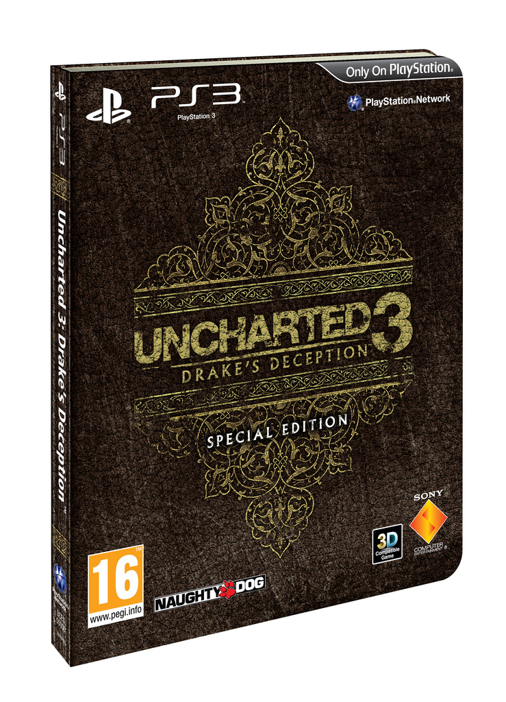Jogo uncharted 3. drake deception s deception. Edição especial